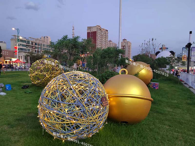 烏魯木齊市米東吾悅廣場(chǎng)戶(hù)外美陳廣告設計制作